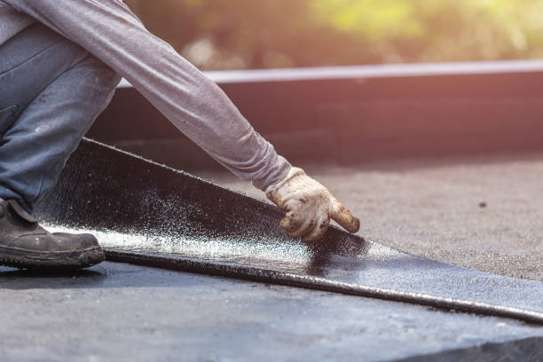 Professional Emergency Waterproofing technician working in Urbana, OH